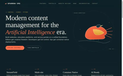 Sparrow CMS