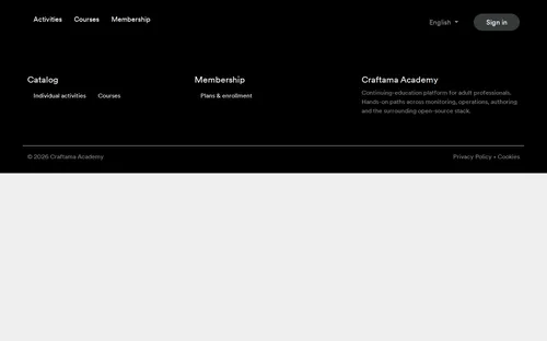 Craftama Academy